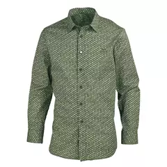 Jagdhund Timotheus férfi hosszú ujjú ing, oliv, XL