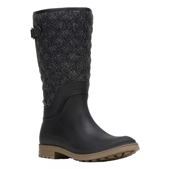 Kamik Abigail 2 női téli csizma, black-white, 37