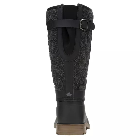 Kamik Abigail 2 női téli csizma, black-white, 39