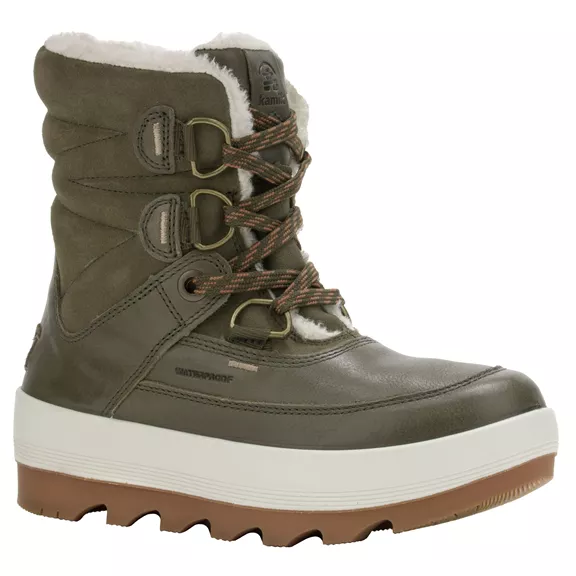 Kamik Celeste női téli csizma, dark olive, 38