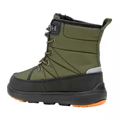 Kamik Luge téli gyerekcipő, Olive-orange, 35
