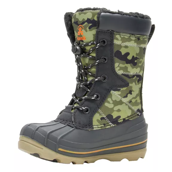 Kamik Surfin téli gyerek csizma, Dark olive, 38
