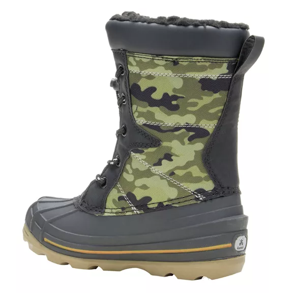 Kamik Surfin téli gyerek csizma, Dark olive, 38