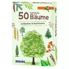 Kártyajáték, 50 heimische Bäume (német nyelvű)