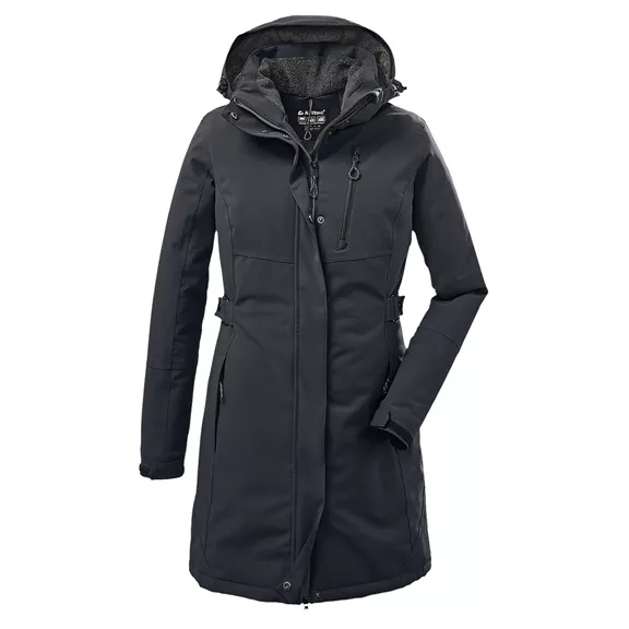 Killtec KOW 165, női, kapucnis parka, schwarz, 46. Killtec KOW 165, női, kapucnis parka, schwarz, 46.