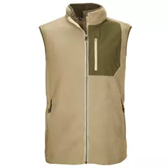 Killtec KOW 76 férfi bolyhos polár mellény, taupe, S.