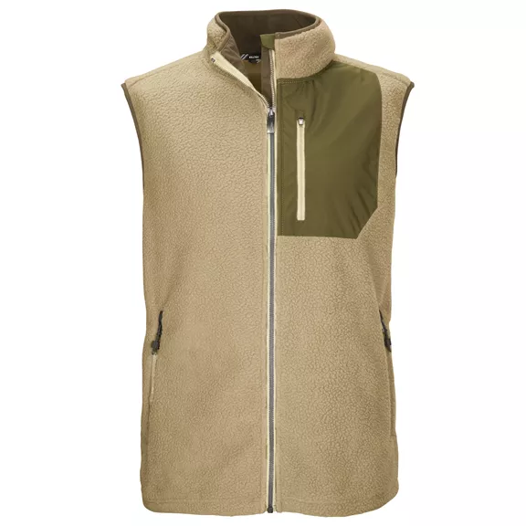 Killtec KOW 76 férfi bolyhos polár mellény, taupe, XXL.