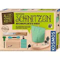 Kosmos kézműves doboz - fafaragás