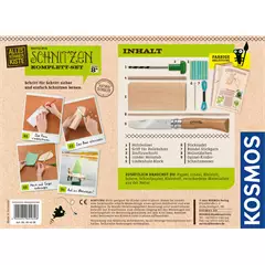 Kosmos kézműves doboz - fafaragás