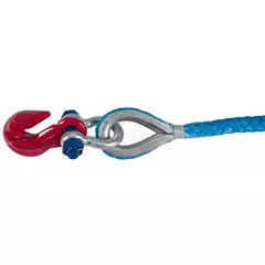 Kötélszív párhuzamos horoggal 8mm lánc / 12 mm kötél