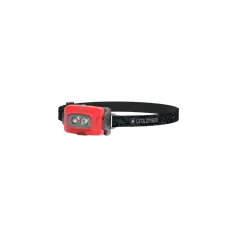 LEDLENSER HF4R Core 500lm/130m, Li-ion, tölthető fejlámpa, piros
