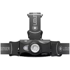 LEDLENSER MH8 LED fejlámpa 600lm/200m, RGB, 1xLi-ion, fekete