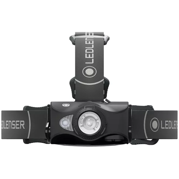 LEDLENSER MH8 LED fejlámpa 600lm/200m, RGB, 1xLi-ion, fekete
