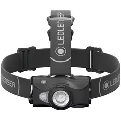 LEDLENSER MH8 LED fejlámpa 600lm/200m, RGB, 1xLi-ion, fekete