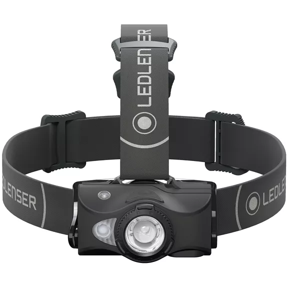 LEDLENSER MH8 LED fejlámpa 600lm/200m, RGB, 1xLi-ion, fekete