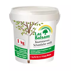 LacBalsam fatözsvédő fehér festék, 1-kg veder