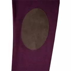 Laksen Sussex V-nyakú férfi pulóver , purple, S
