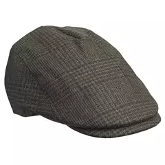 Laksen Willow Drivers klasszikus sapka, tweed, L