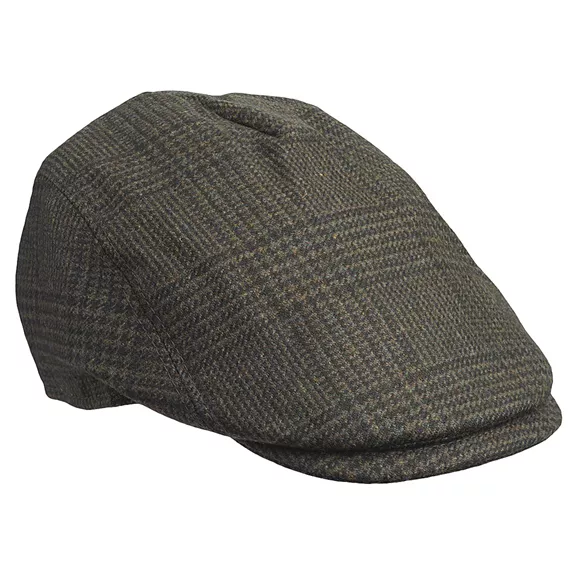 Laksen Willow Drivers klasszikus sapka, tweed, S