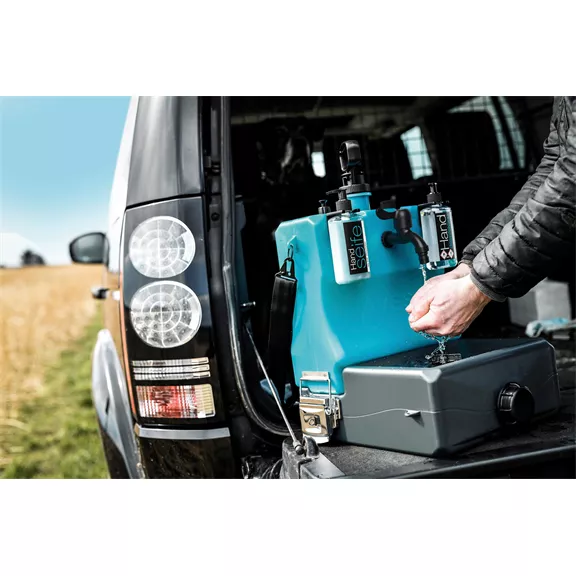 Lavese mobil kézmosó szett, blau