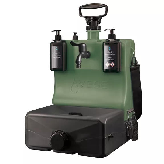 Lavese mobil kézmosó szett, grün