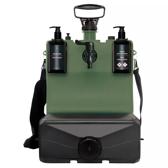 Lavese mobil kézmosó szett, grün