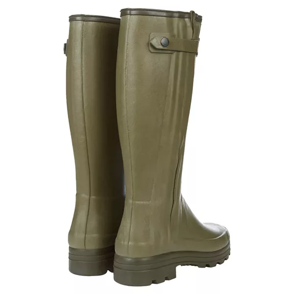 Le Chameau Chasseur Neoprene gumicsizma cipzáras, 39 (44-es vádliméret)