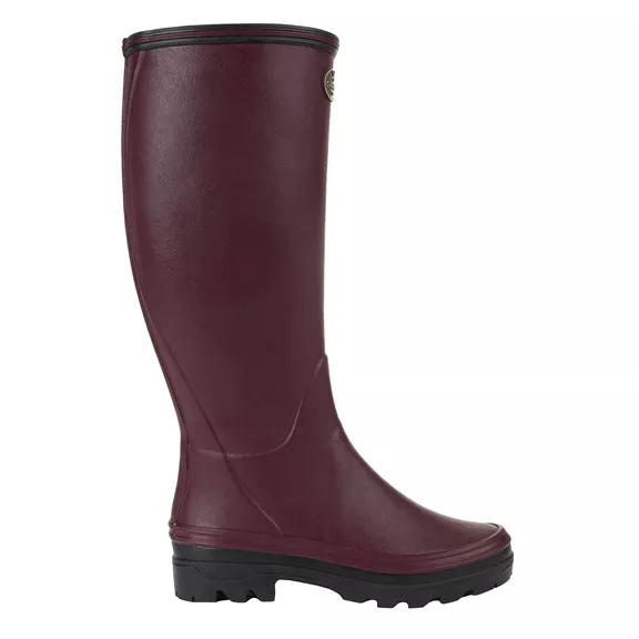 Le Chameau Giverny Jersey női gumicsizma, cherry, 37