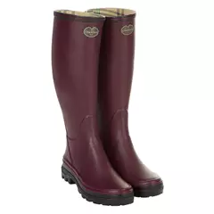 Le Chameau Giverny Jersey női gumicsizma, cherry, 37