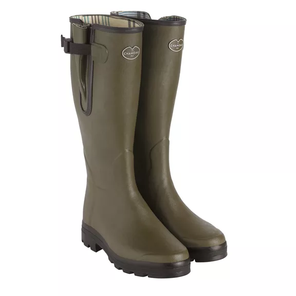 Le Chameau Vierzon Jersey gumicsizma, vert chameau, 49.