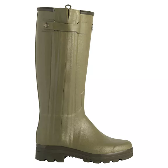 Le Chameau Chasseur Leather női gumicsizma, vert vierzon, 40.