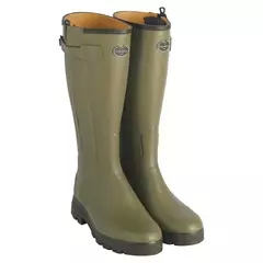 Le Chameau Chasseur Leather női gumicsizma, vert vierzon, 40.