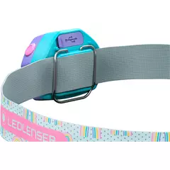 Ledlenser Kidled4R fejlámpa gyerekeknek, szivárvány motívum