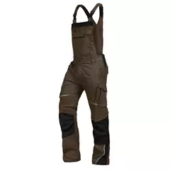 Leibwächter Flex kantáros munkanadrág, braun-schwarz, 58.