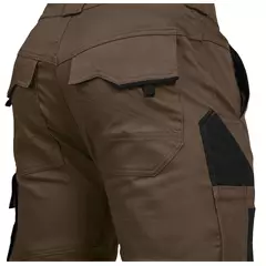 Leibwächter Flex munkanadrág, braun-schwarz, 58.