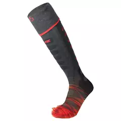 Lenz 5.1 fűthető zokni, anthrazit-rot, 39/41