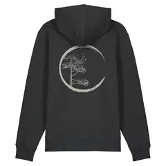 Life-Tree Hoodie Circle férfi kapucnis pulóver, heather grey, XL.
