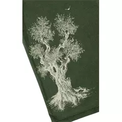 Life-Tree Olive Tree férfi póló, stone washed green, M.