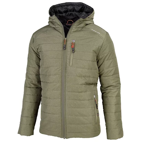 Life Line Titoki férfi steppelt dzseki, olive night melange, XXL Life Line Titoki férfi steppelt dzseki, olive night melange, XXL