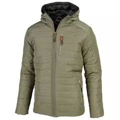 Life Line Titoki férfi steppelt dzseki, olive night melange, XXL Life Line Titoki férfi steppelt dzseki, olive night melange, XXL