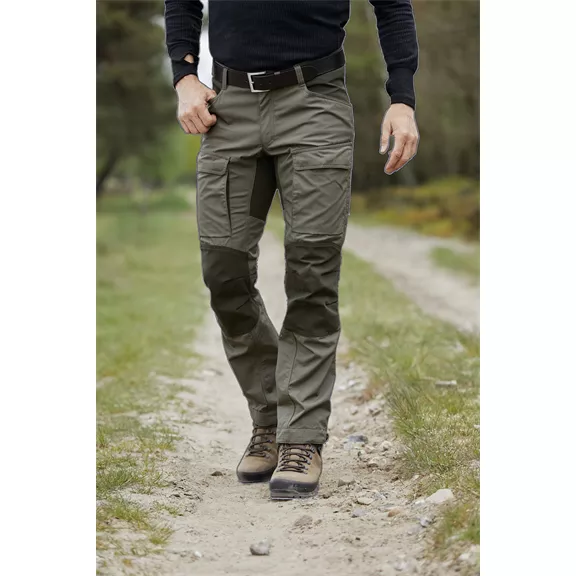 Lundhags Authentic II férfi nadrág, forest green-dk forest, 56.