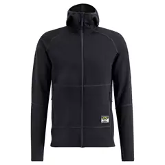 Lundhags Tived Merino Hoodie kapucnis férfi polár, black,S. Lundhags Tived Merino Hoodie kapucnis férfi polár, black,S.