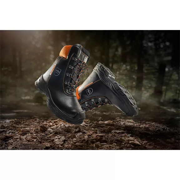 Lupriflex Eco-Hunter Basic vágásbetétes bakancs, fekete, 37.