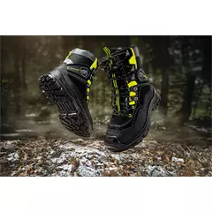 Lupriflex Sportive Hunter Winter vágásvédelmi bakancs, schwarz-gelb, 42.
