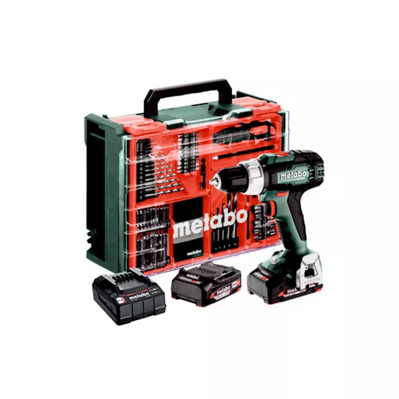 METABO BS 18 L Set Akkus fúrócsavarozó
