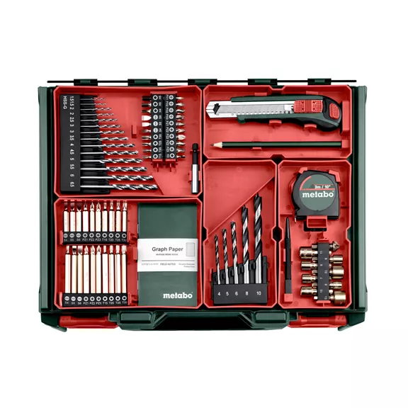 METABO BS 18 L Set Akkus fúrócsavarozó