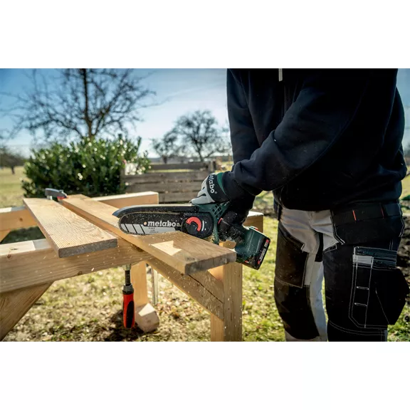 METABO Set MS 18 LTX 15 akkus ágvágó kihúzható nyéllel