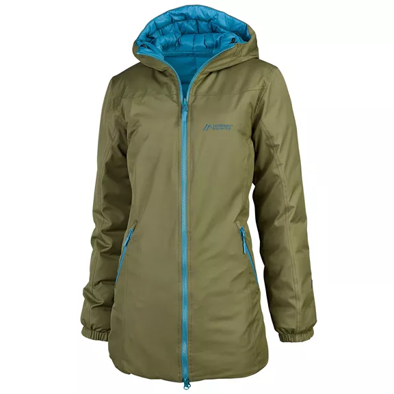 Maier Sports Tiana női átfordítható kabát, winter moss, 36