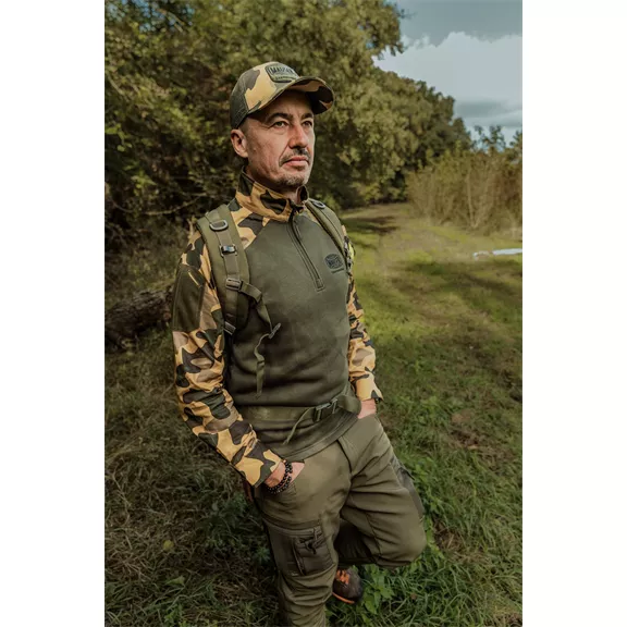 Mauser Range Sweater férfi pulóver, dull olive, S