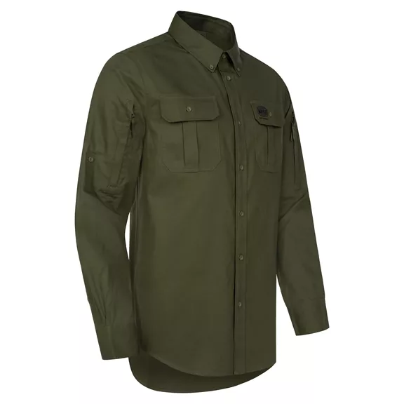 Mauser Stalker férfi hosszú ujjú ing, dull olive, S